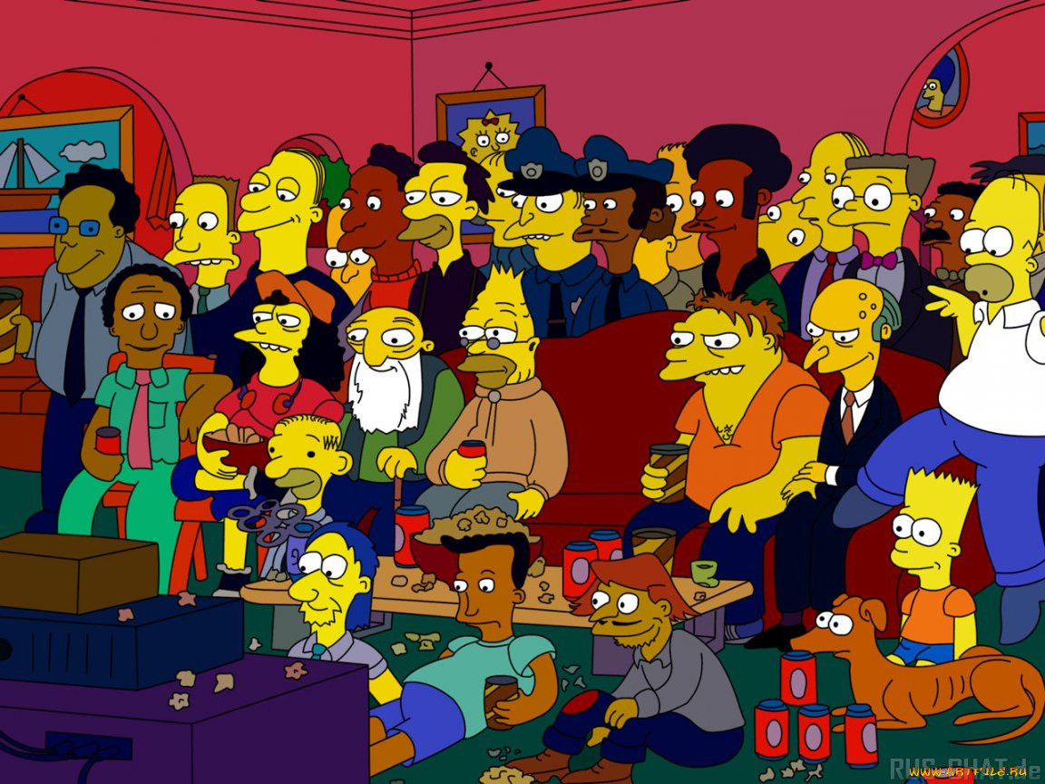 , the, simpsons